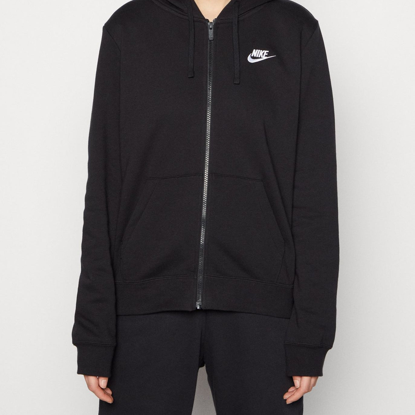 Felpa con zip Donna