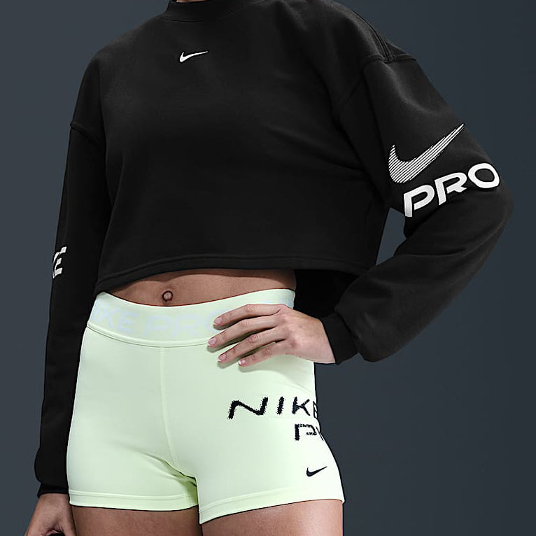 Felpa ampia a girocollo in French Terry Dri-FIT Nike Pro HV3291 010 Donna