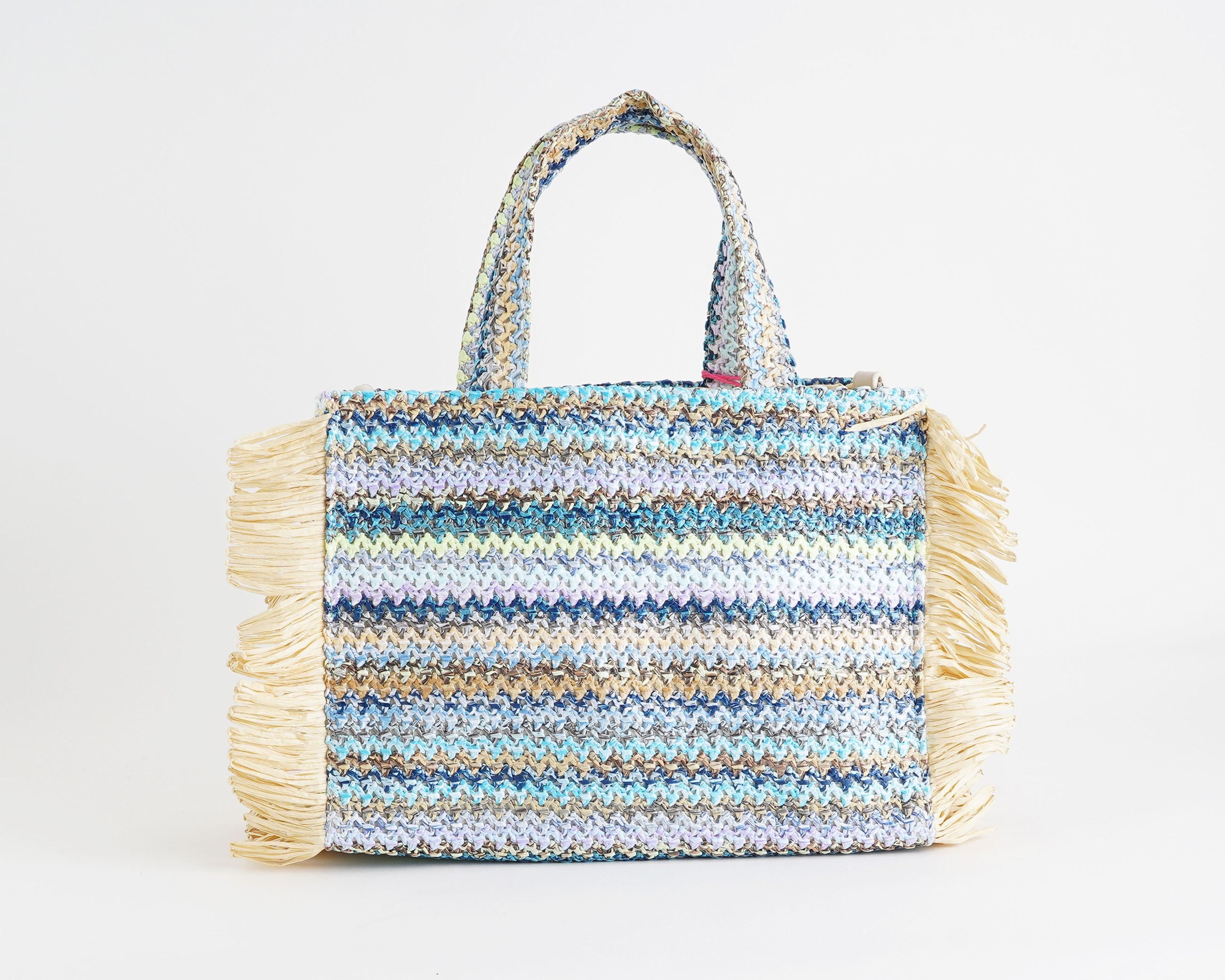 Borsa Marc Ellis Buby S.Claire M Multicolor Sky - Vista Posteriore