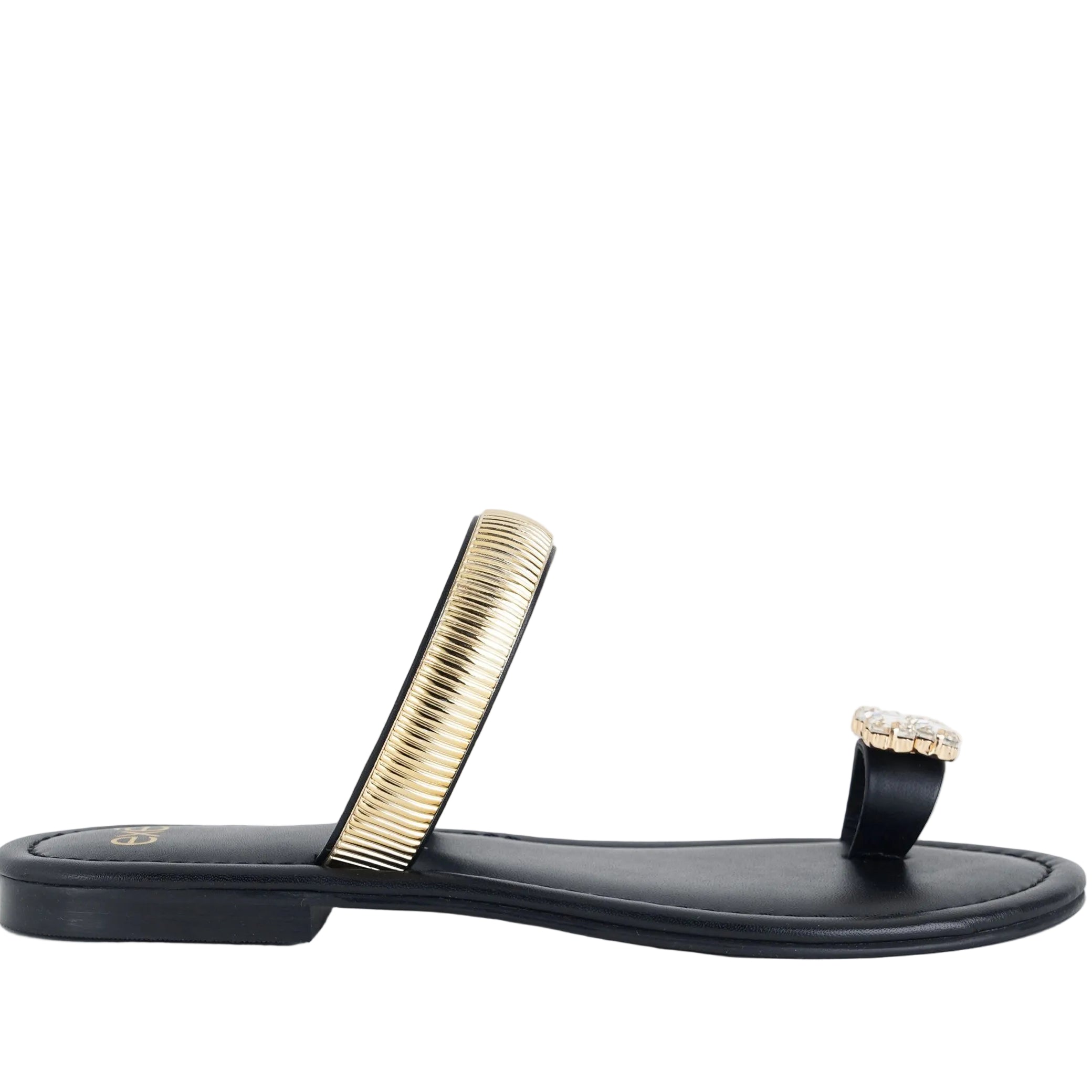 Sandalo basso donna EXE Margot KS.26.152 nero, sottopiede in pelle e suola in gomma