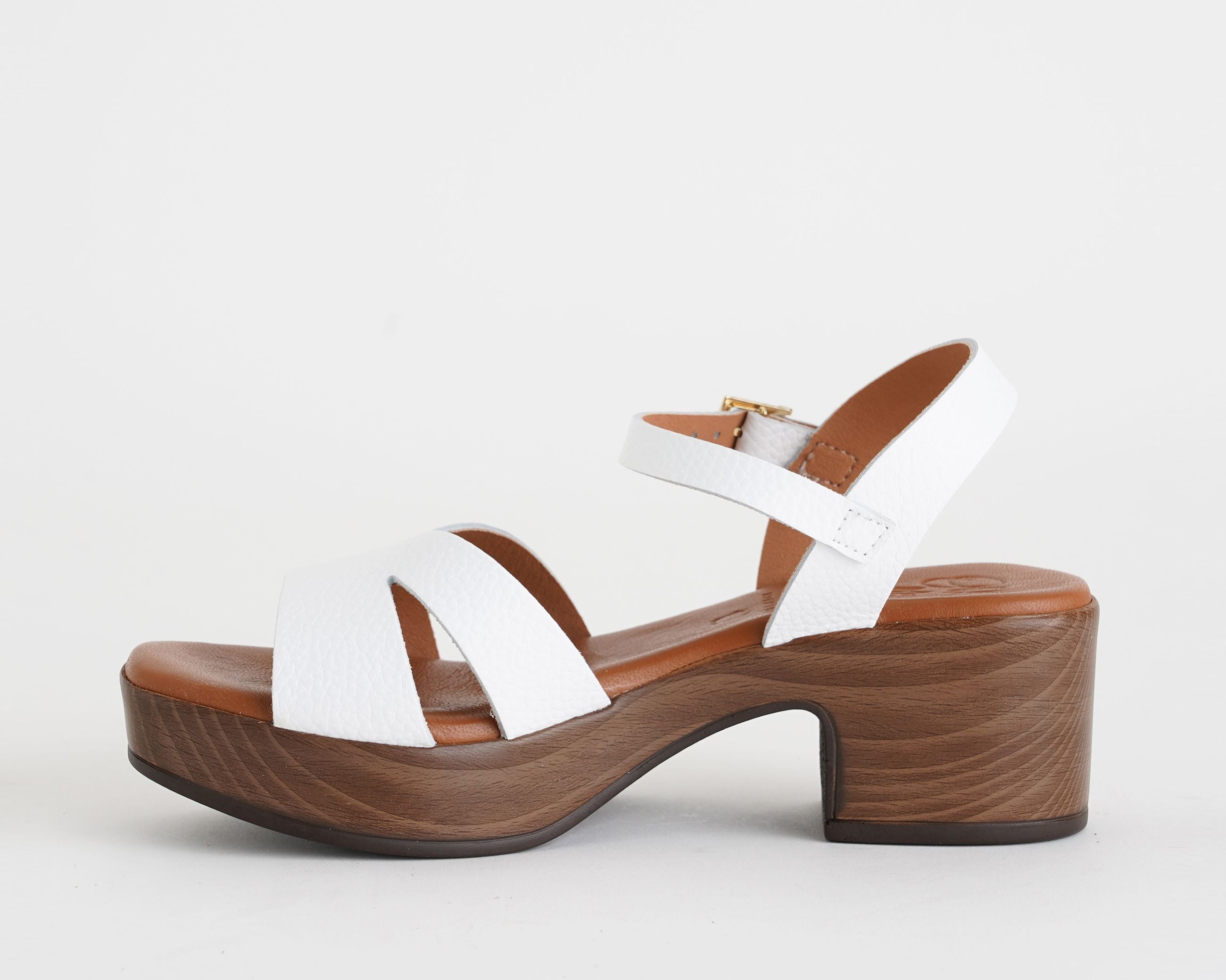 `Sandalo con tacco Oh My Sandals 5921 Blanco Donna`