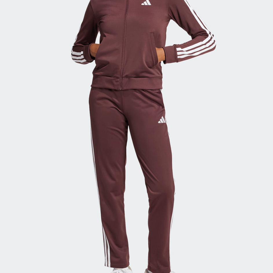 Tuta ADIDAS Essentials 3-Stripes JD2683 Aurora Rubino/Marrone Donna