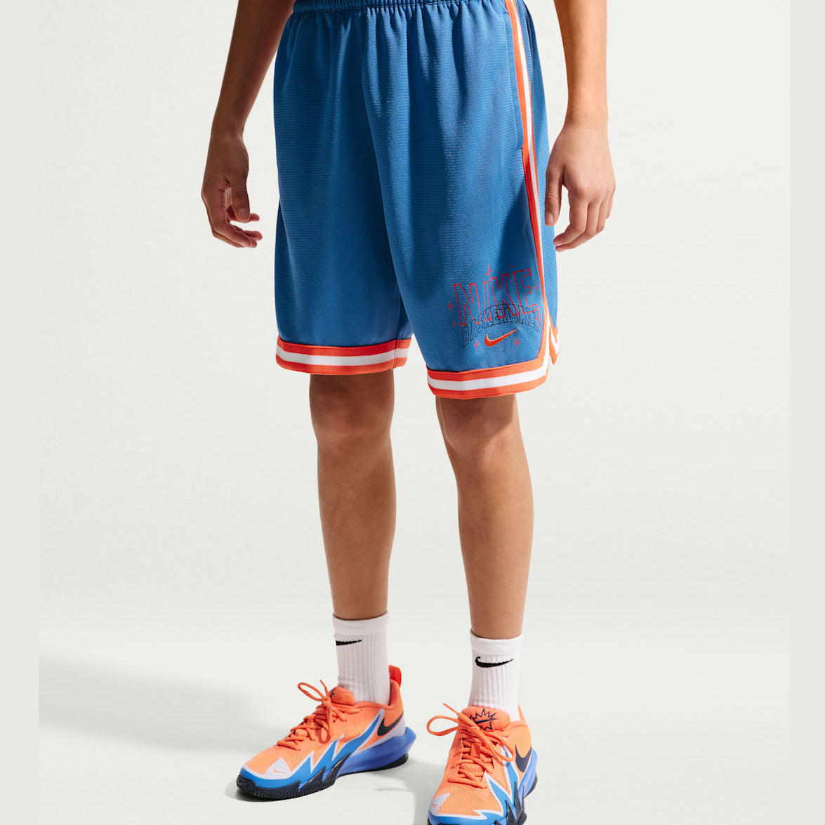 Pantaloncino da basket Nike DNA Dri-Fit IF2455-402 Bambino