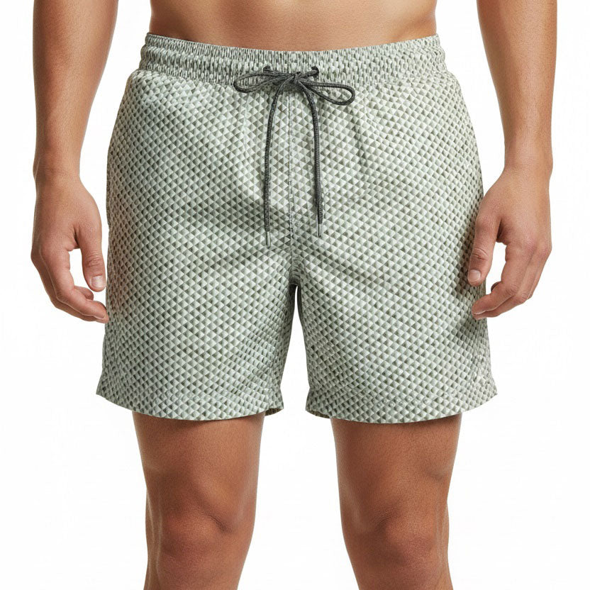 Pantalonino da bagno Baia 30 Remi CAPRI TR3 Bianco/Verde Uomo
