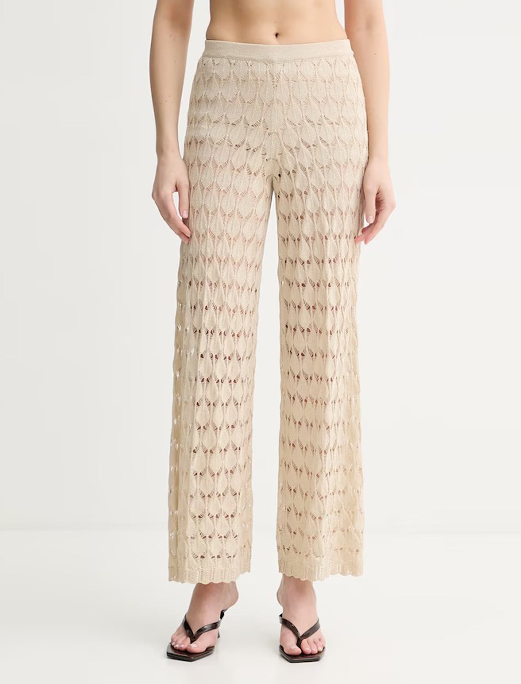 Pantaloni da spiaggia Twinset 261LM3ACC Fog
