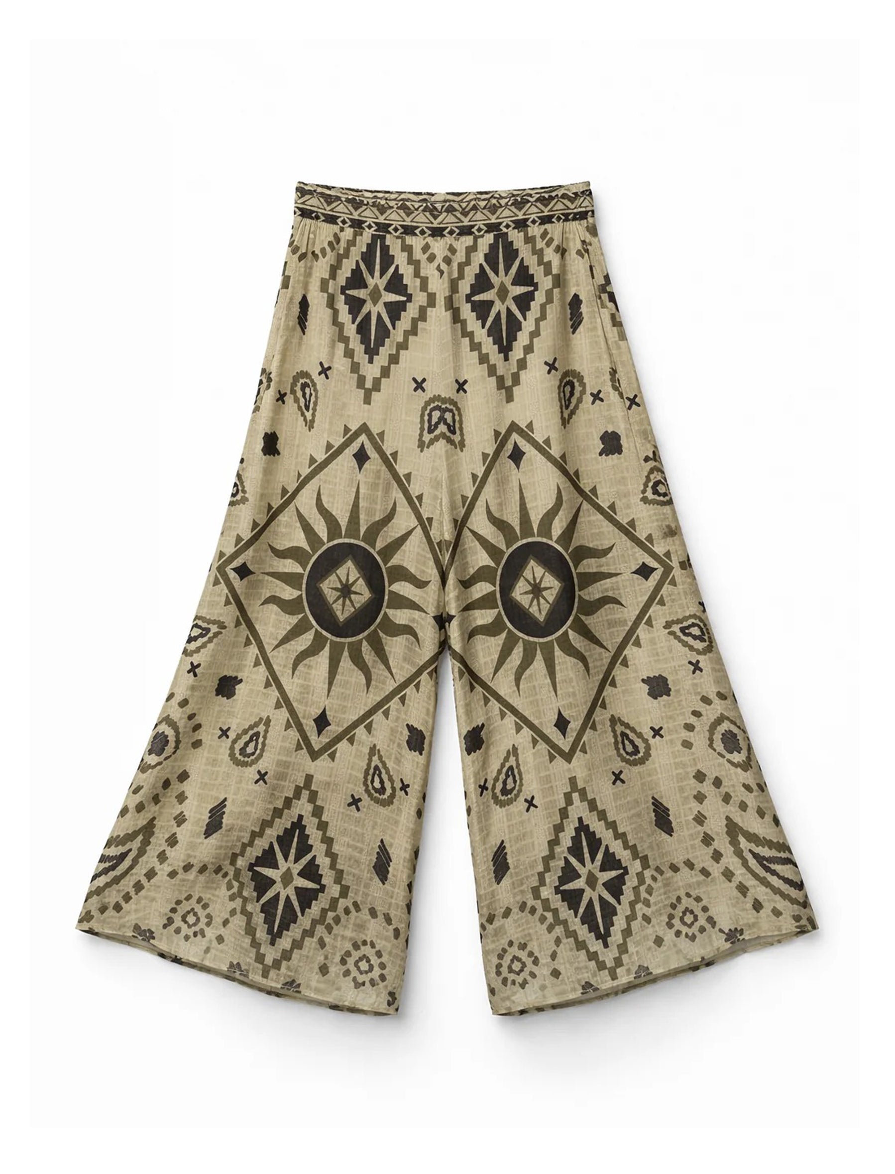 Pantaloni larghi Pahiesa PA1043 Brown