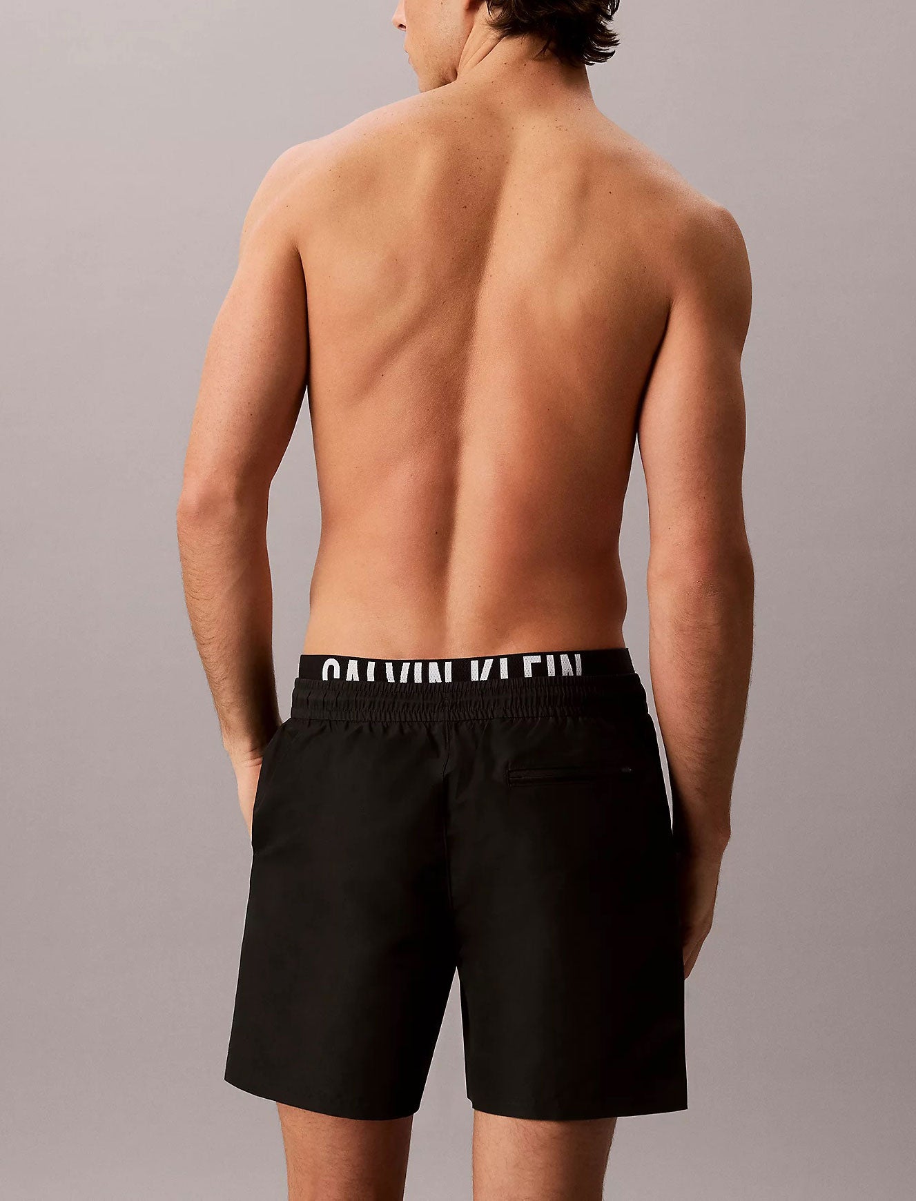 Pantaloncini da bagno Calvin Klein Intense Power LV00N61015-UB1 Black Uomo