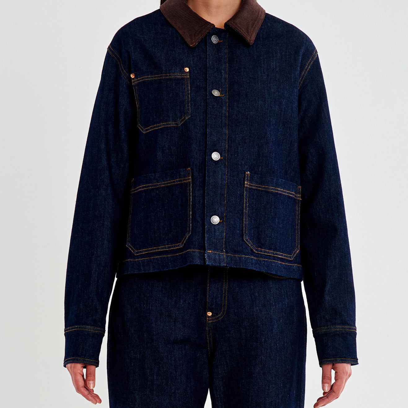 Giacca in denim VICOLO DF5087 Blu Donna