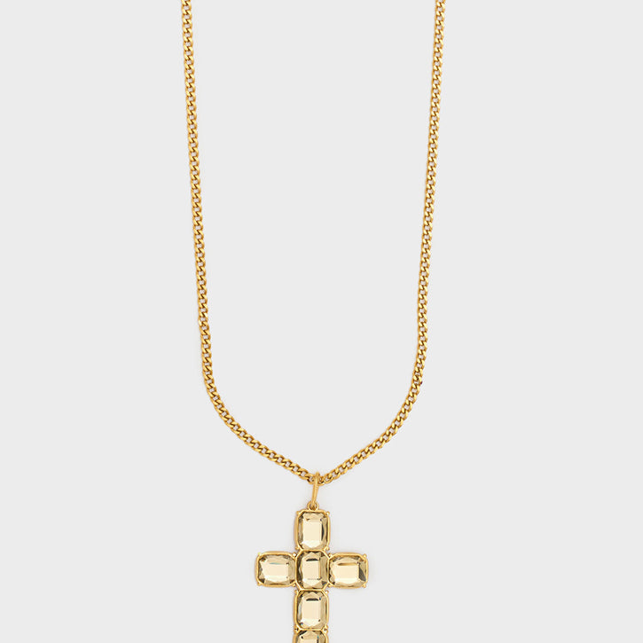 Collana con croce NALI' EMCL1041 Oro Donna