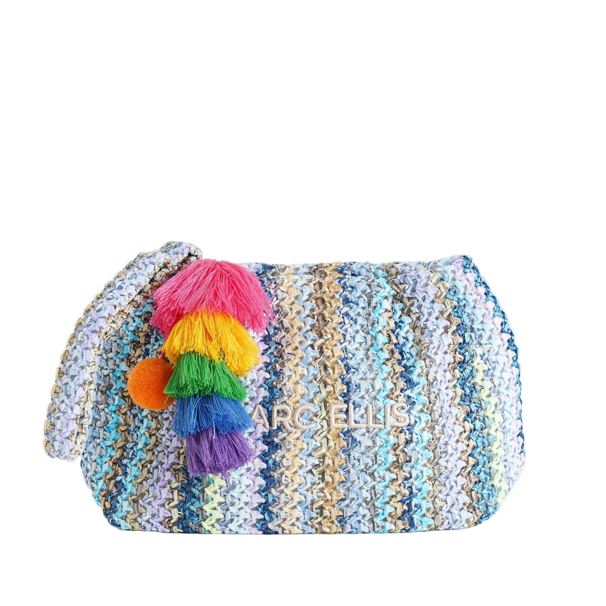 Clutch Marc Ellis Buby S. Claire C Multicolor Sky - Vista Frontale