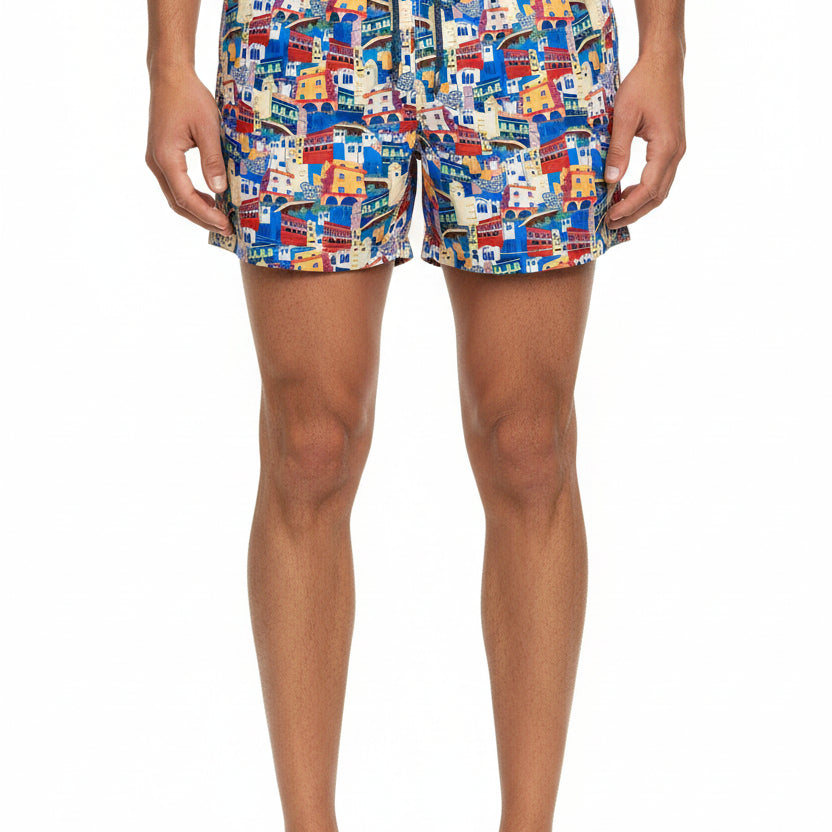 Pantaloncino da bagno Baia 30 Remi CAPRI PS2 Multicolor Uomo