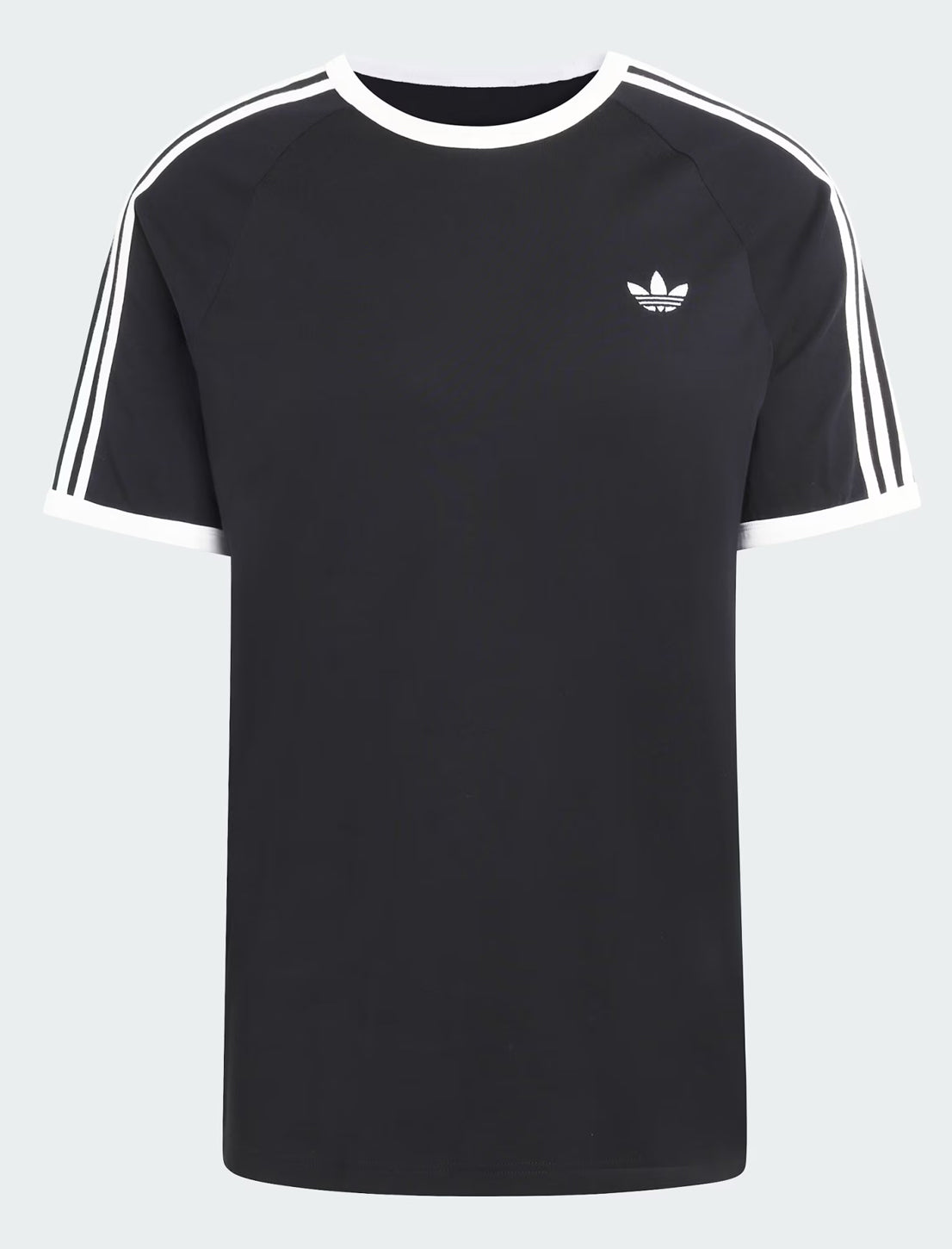 Adidas T-Shirt 3 Stripes KE3538 Nero – t-shirt uomo distesa