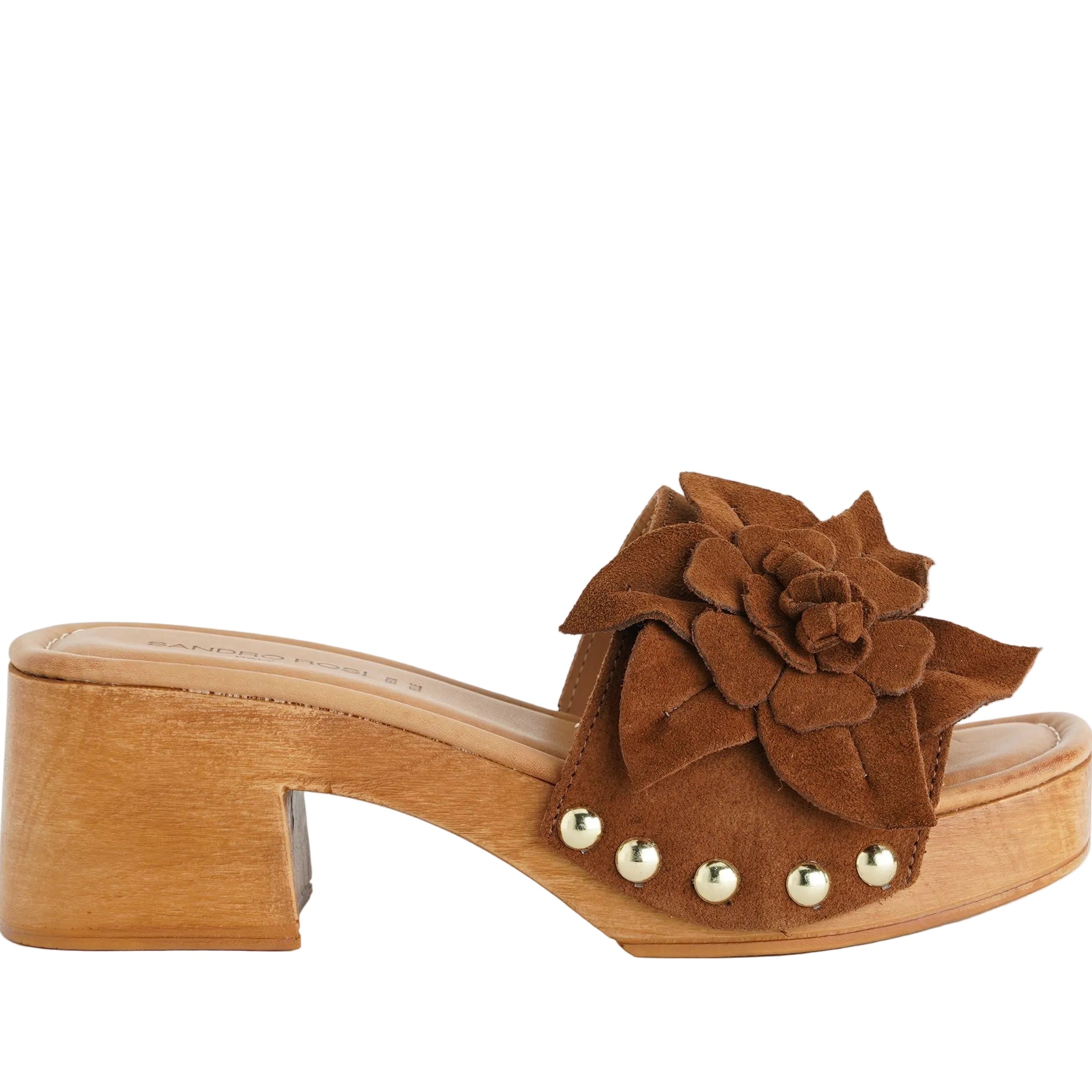 Sandalo slip-on Sandro Rosi 9510 Cuoio