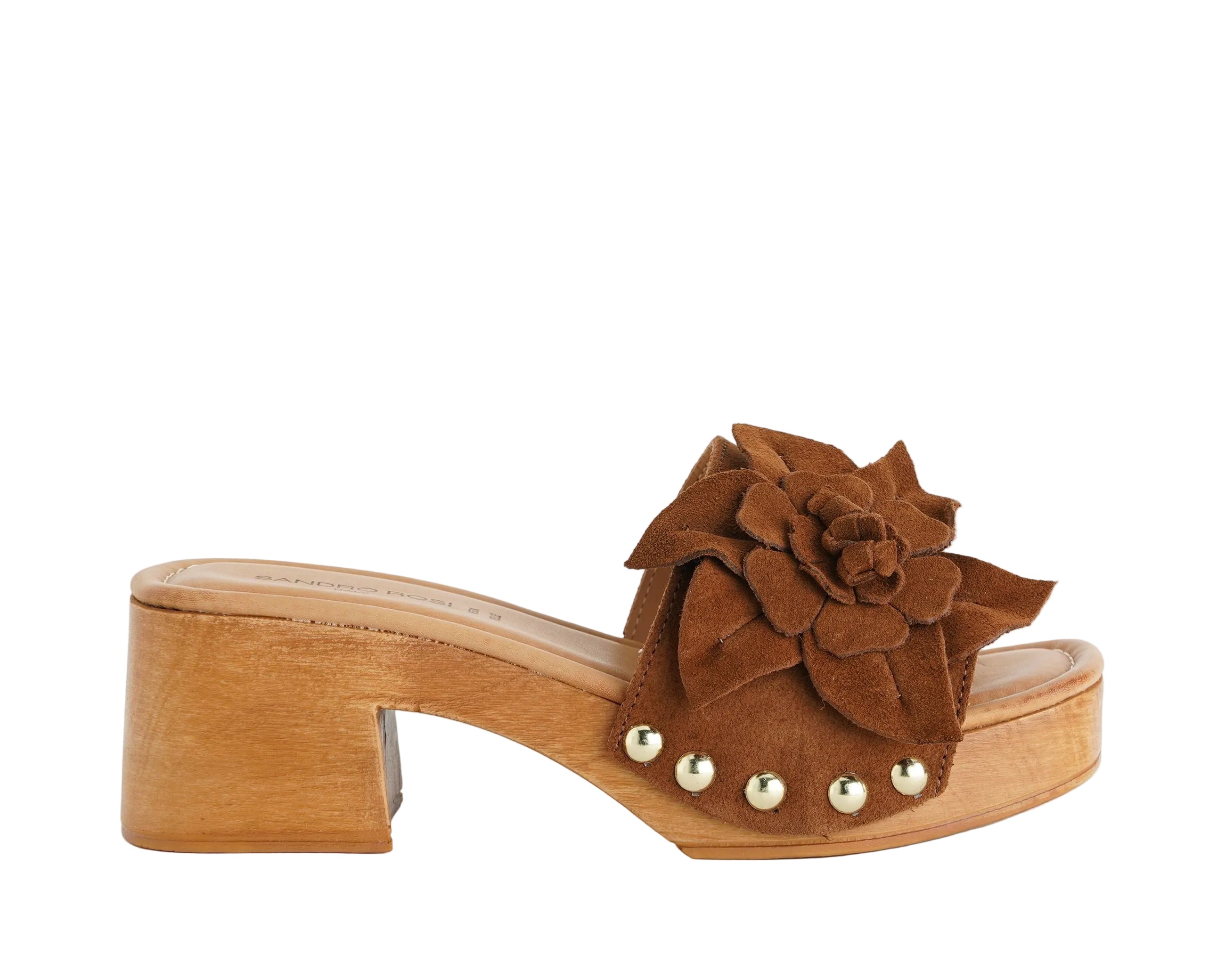 Sandalo slip-on Sandro Rosi 9510 Cuoio