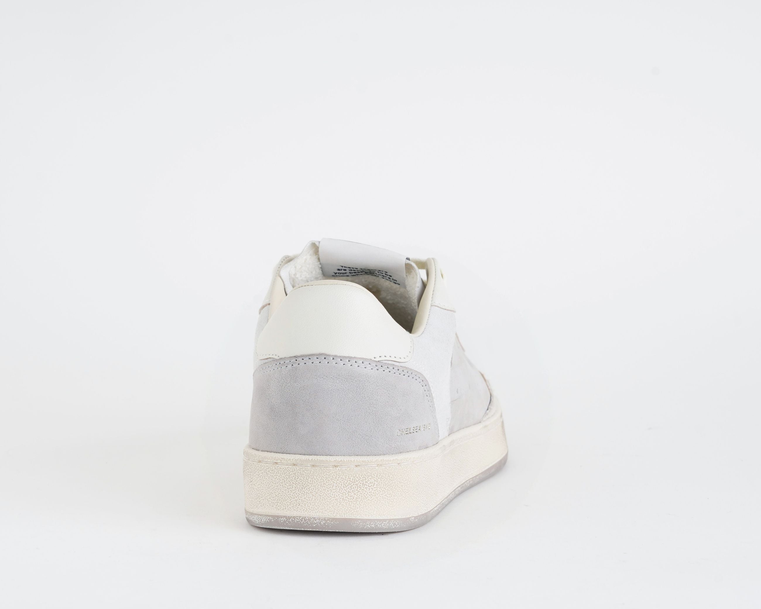 Sneakers Crime London Chelsea Misty Grey uomo – vista posteriore