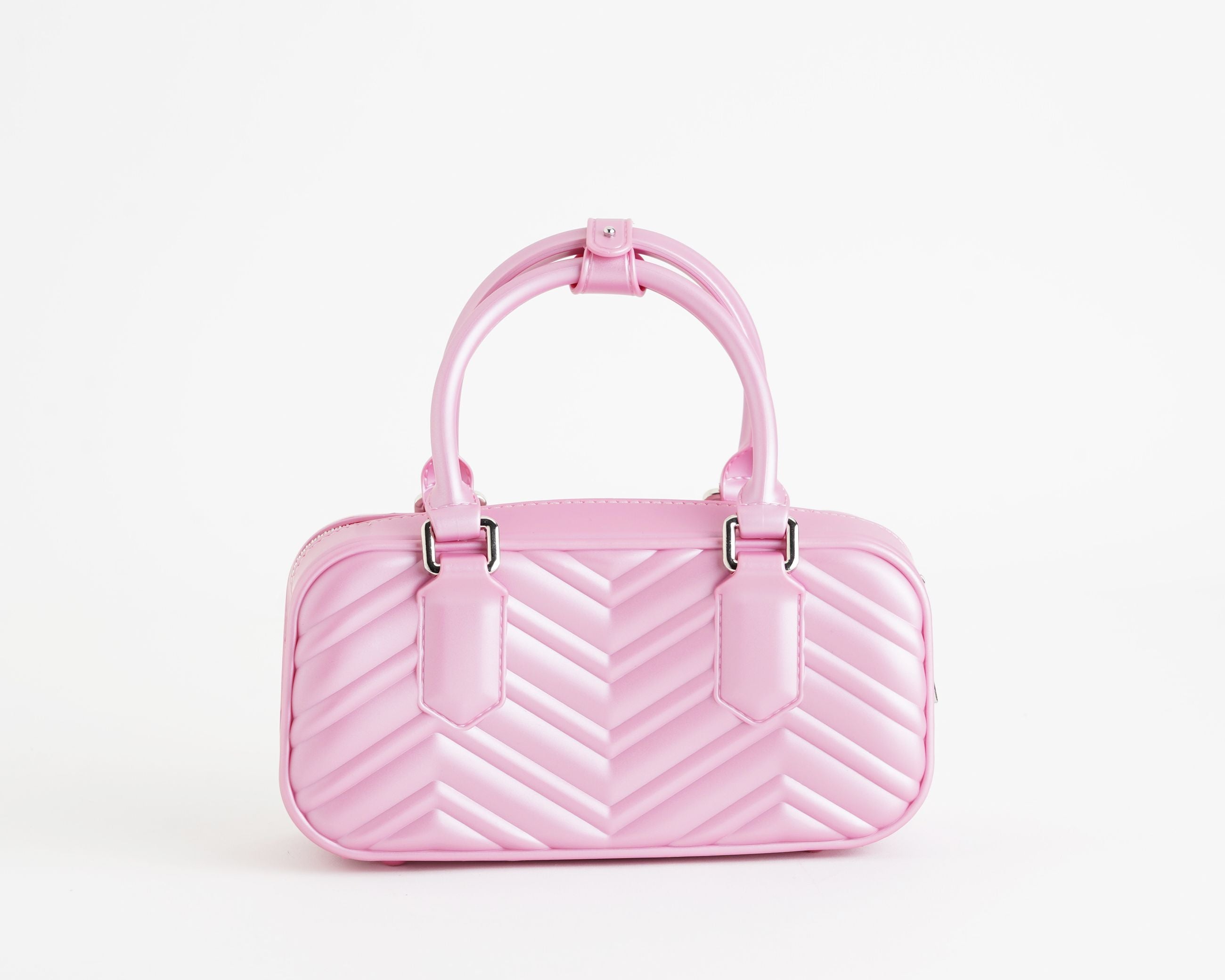 Borsa a mano Marc Ellis Flat Soho 26 Donna Cashmere Rose Silver - Vista posteriore