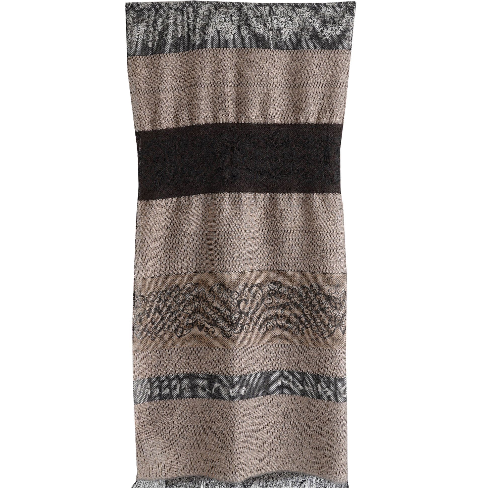 Sciarpa a righe jacquard MANILA GRACE F608PJ Multicolor