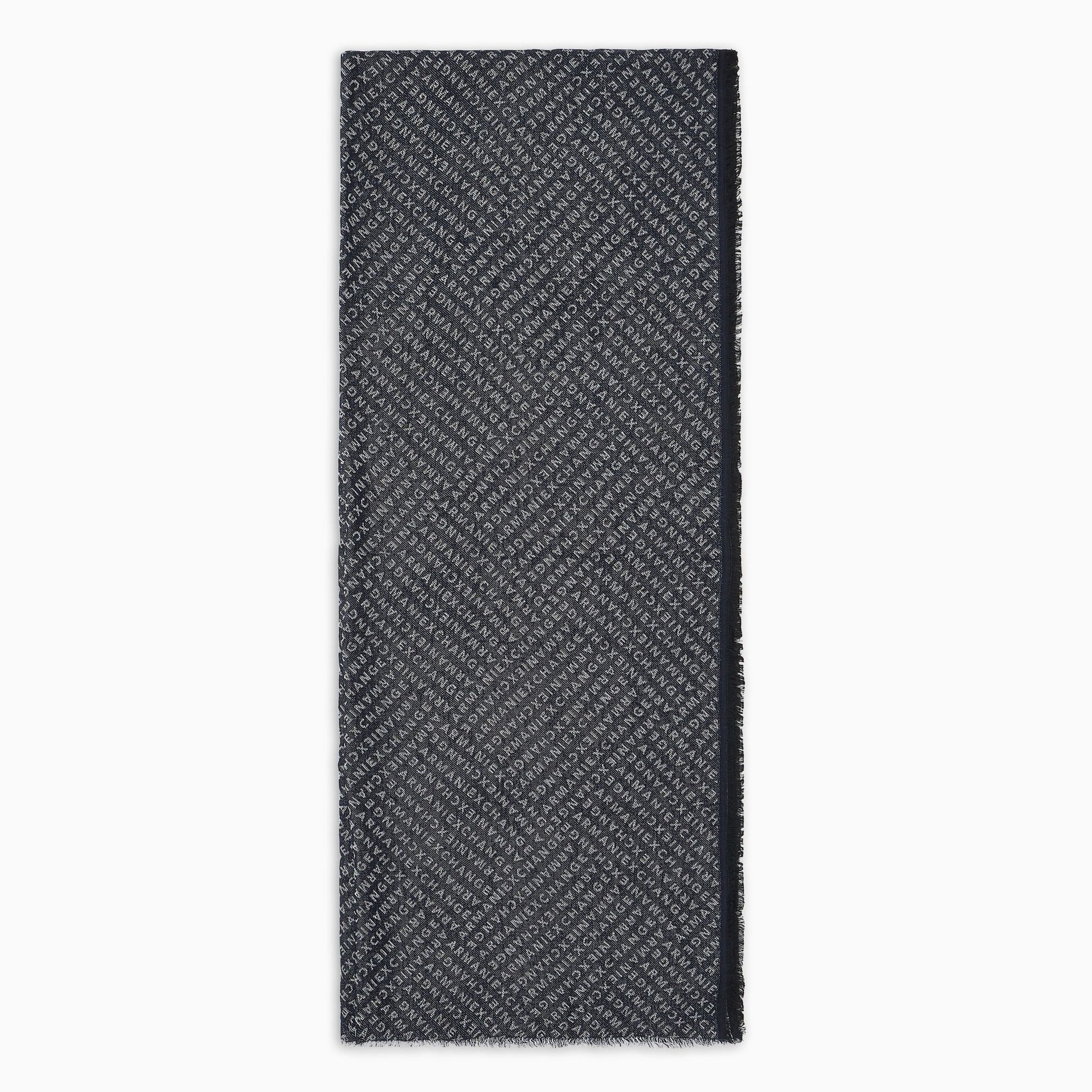 Sciarpa jacquard logo ARMANI EXCHANGE XM001714AF17470 Uomo