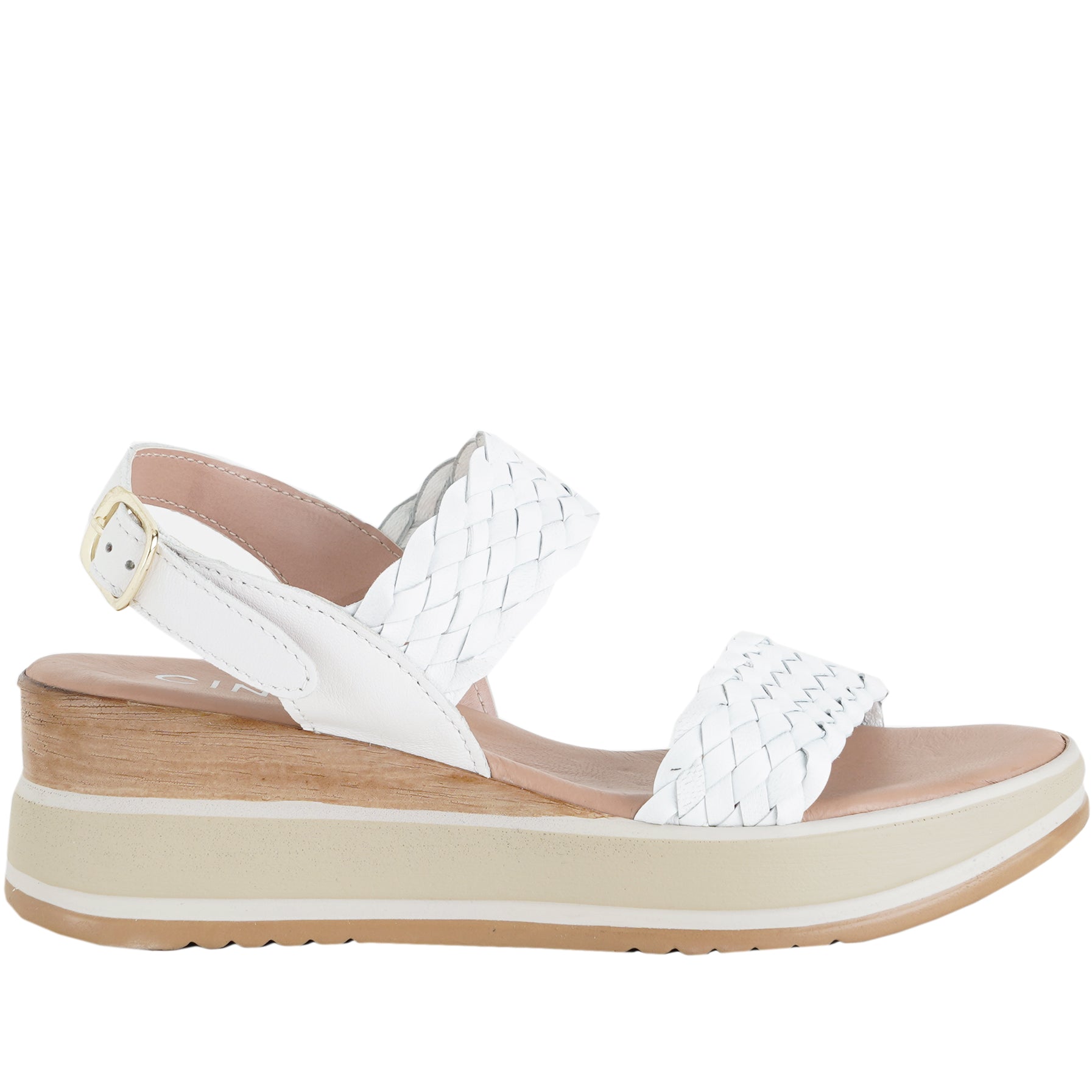 Sandalo con zeppa Donna