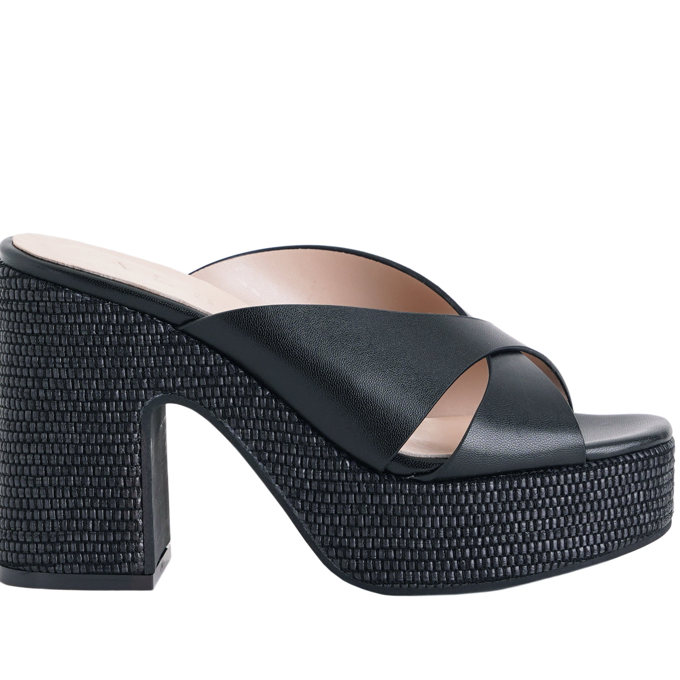 Sandalo con zeppa Donna