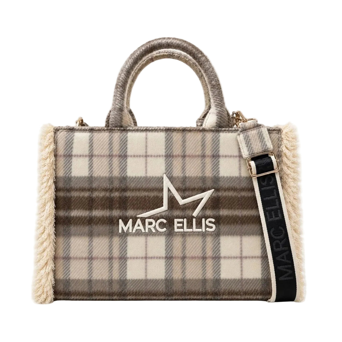 Shopping Bag Marc Ellis Buby Plaid L Donna