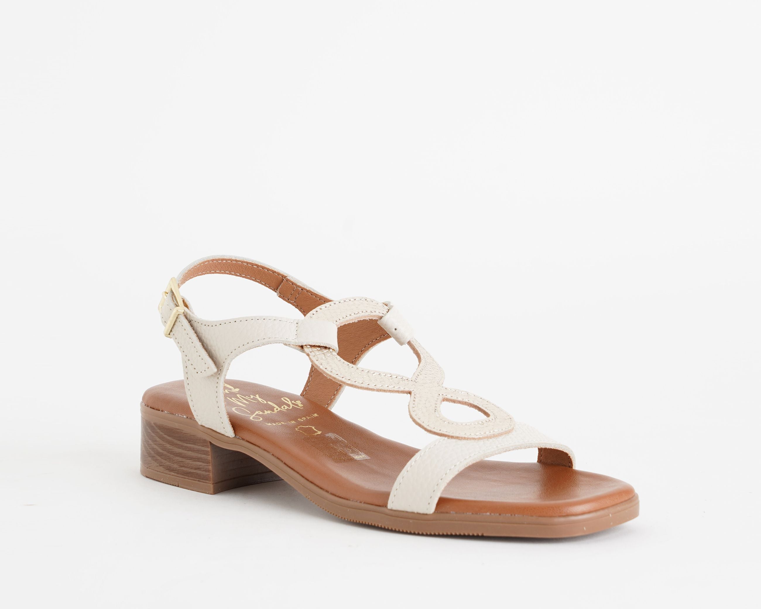 `Sandali con tacco Oh My Sandals 5893 Hielo Donna`