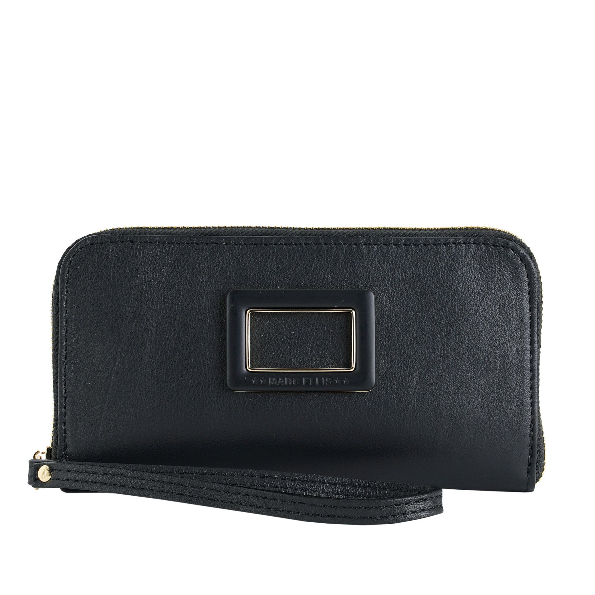 Portafoglio MARC ELLIS TELMA SA NERO/ORO Donna