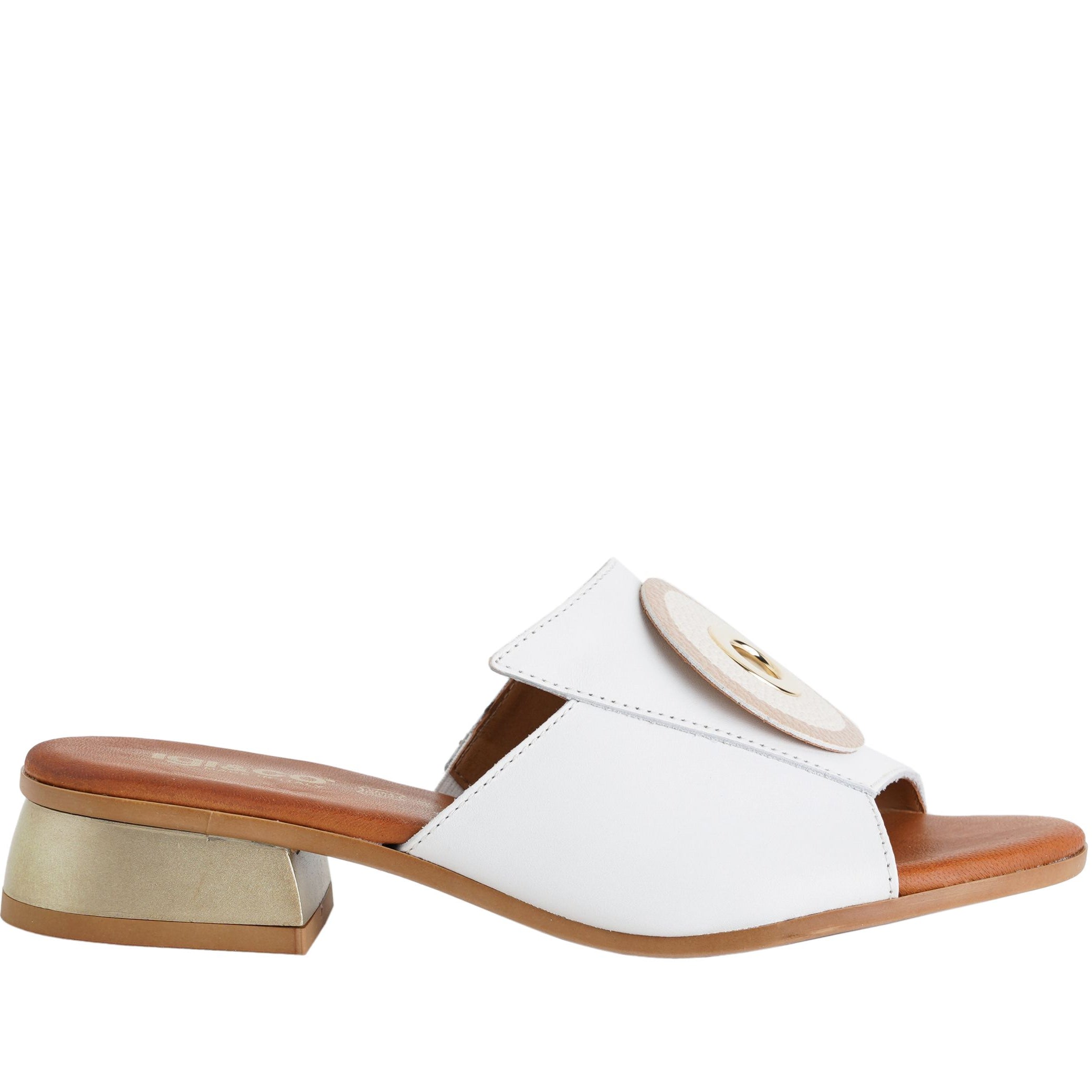 Sandali con tacco donna IGI&CO 1191533 Bianco in pelle