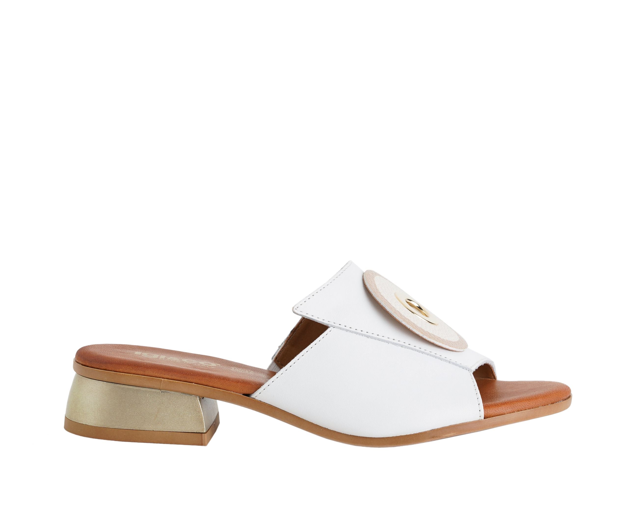 Sandali con tacco donna IGI&CO 1191533 Bianco in pelle