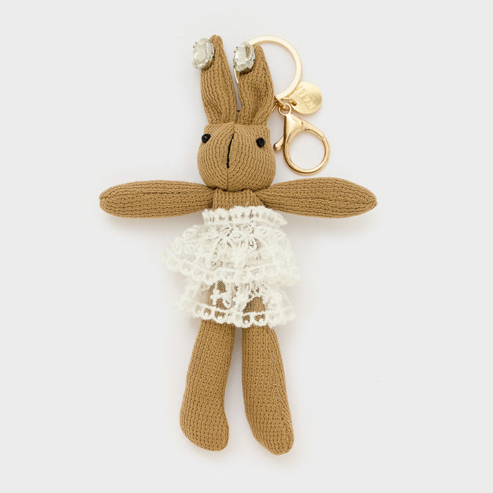 Portachiavi Nalì Charms Bunny EMPT0056 Off White Donna