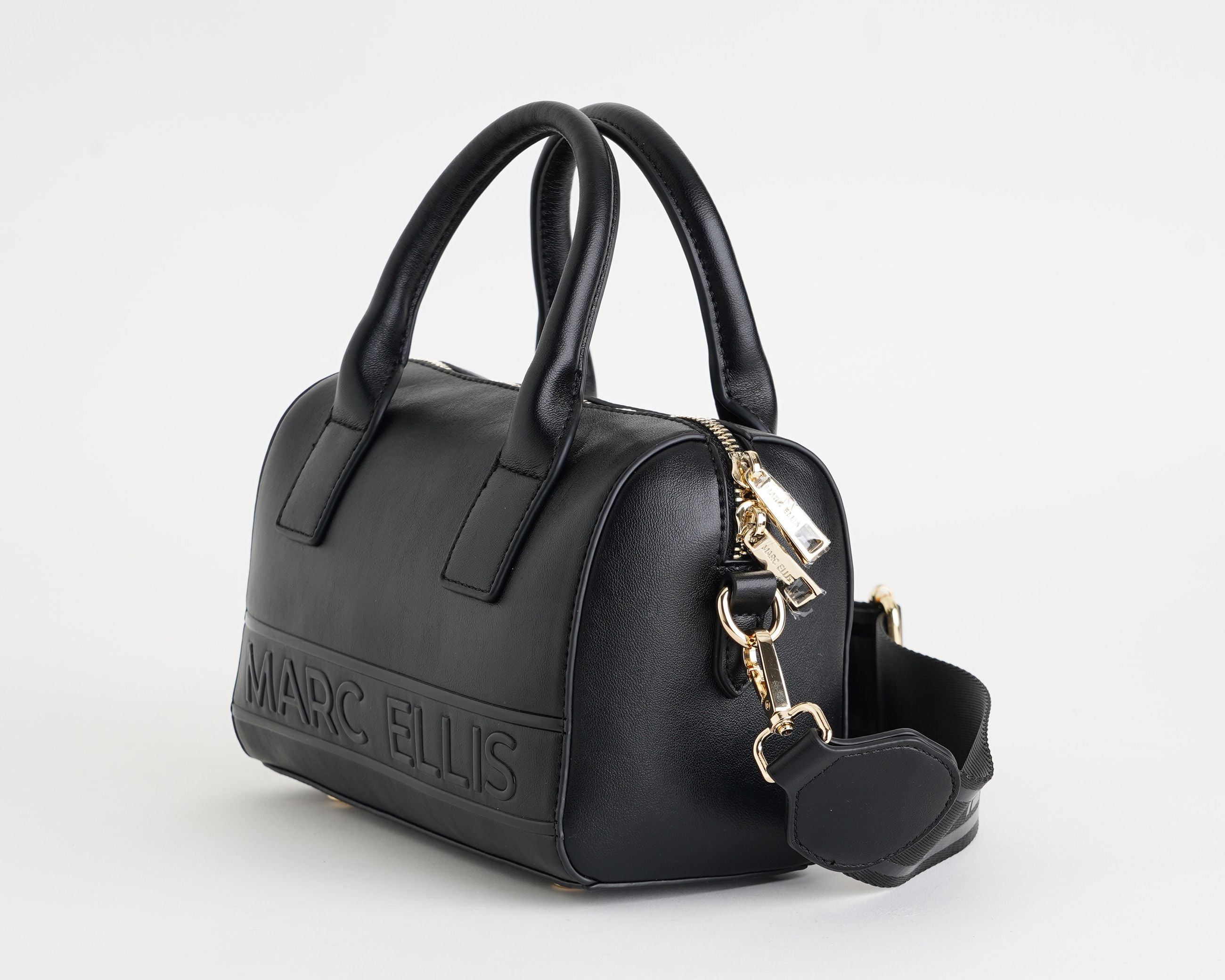 Borsa a mano Marc Ellis Rihanna ML Donna Black - Vista laterale