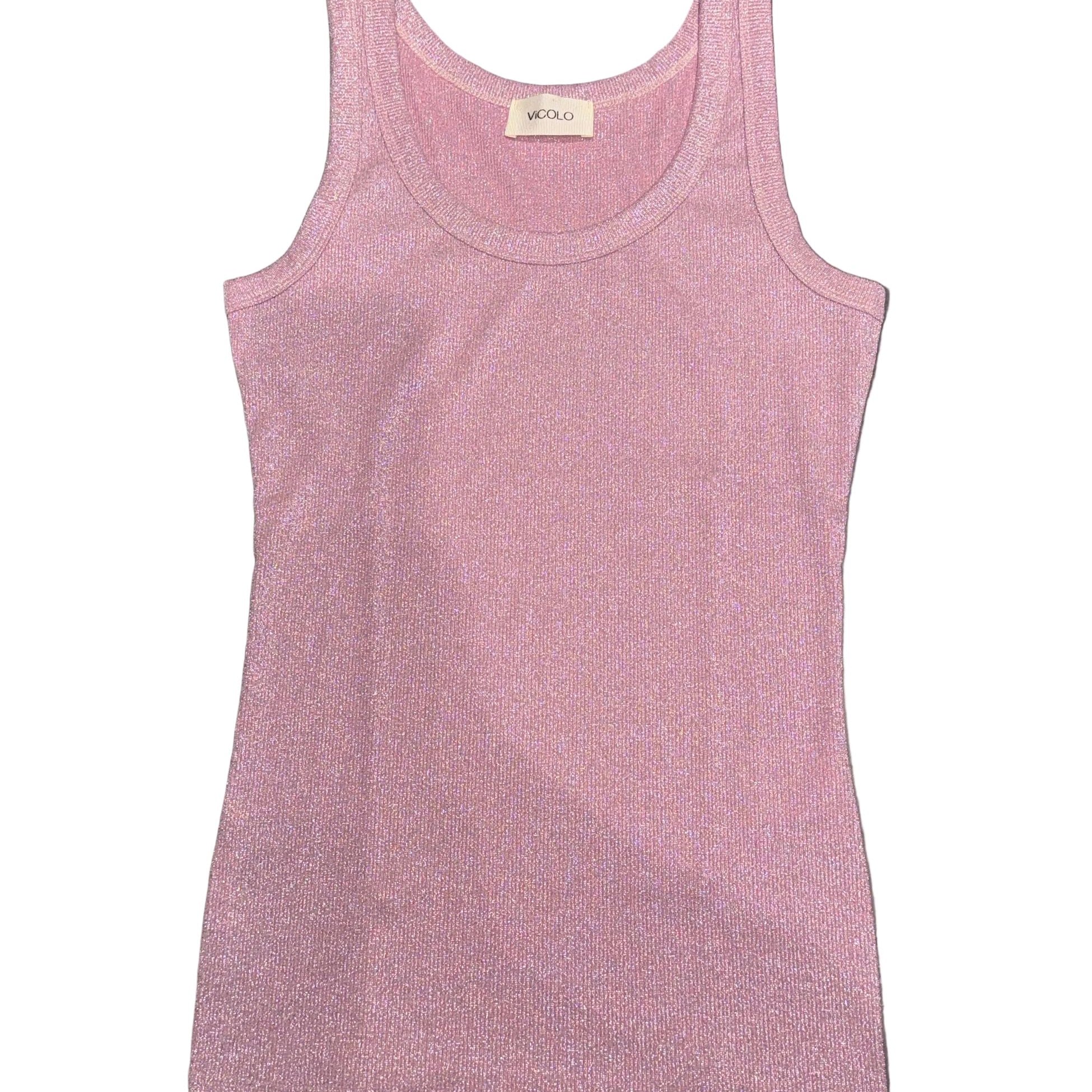 Canotta lurex Vicolo UAB0076 Donna