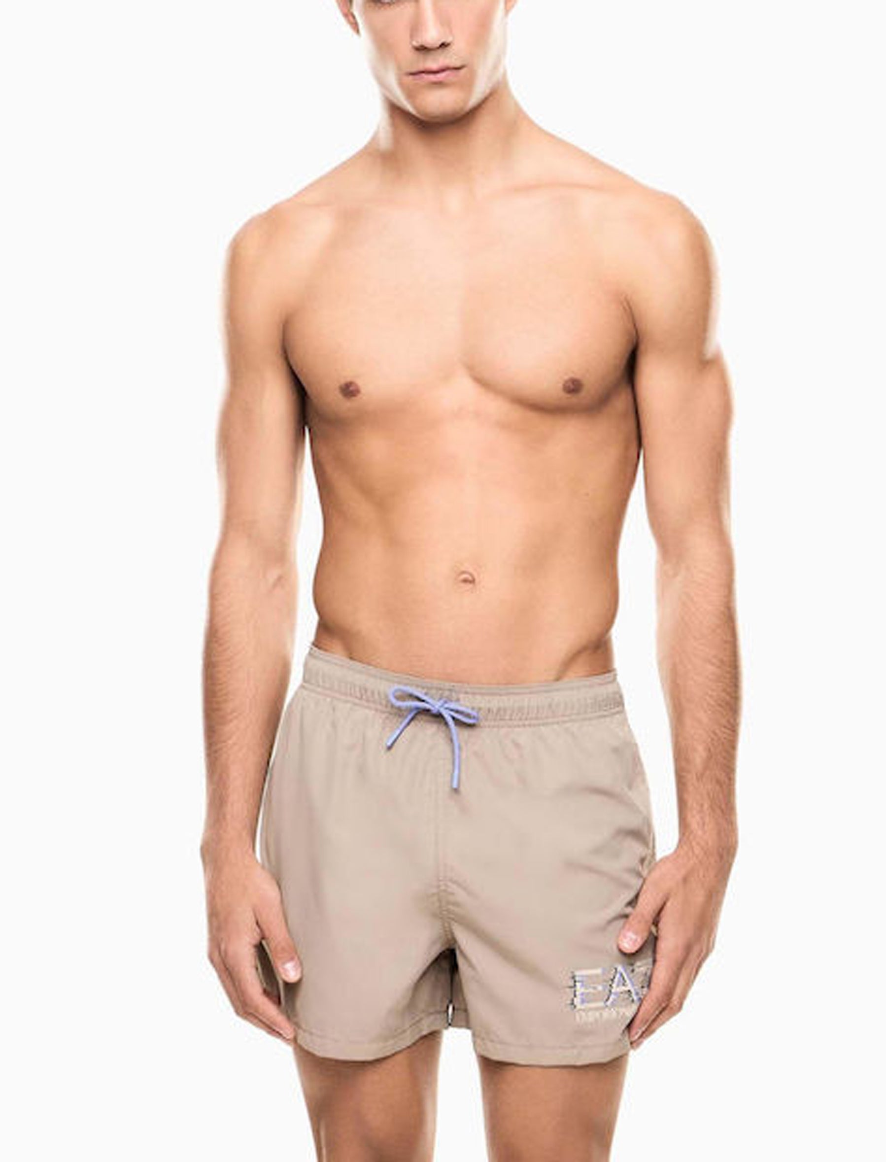 7M001678AF21069 EA7 Pantaloncini da bagno uomo colore Roasted Cashew