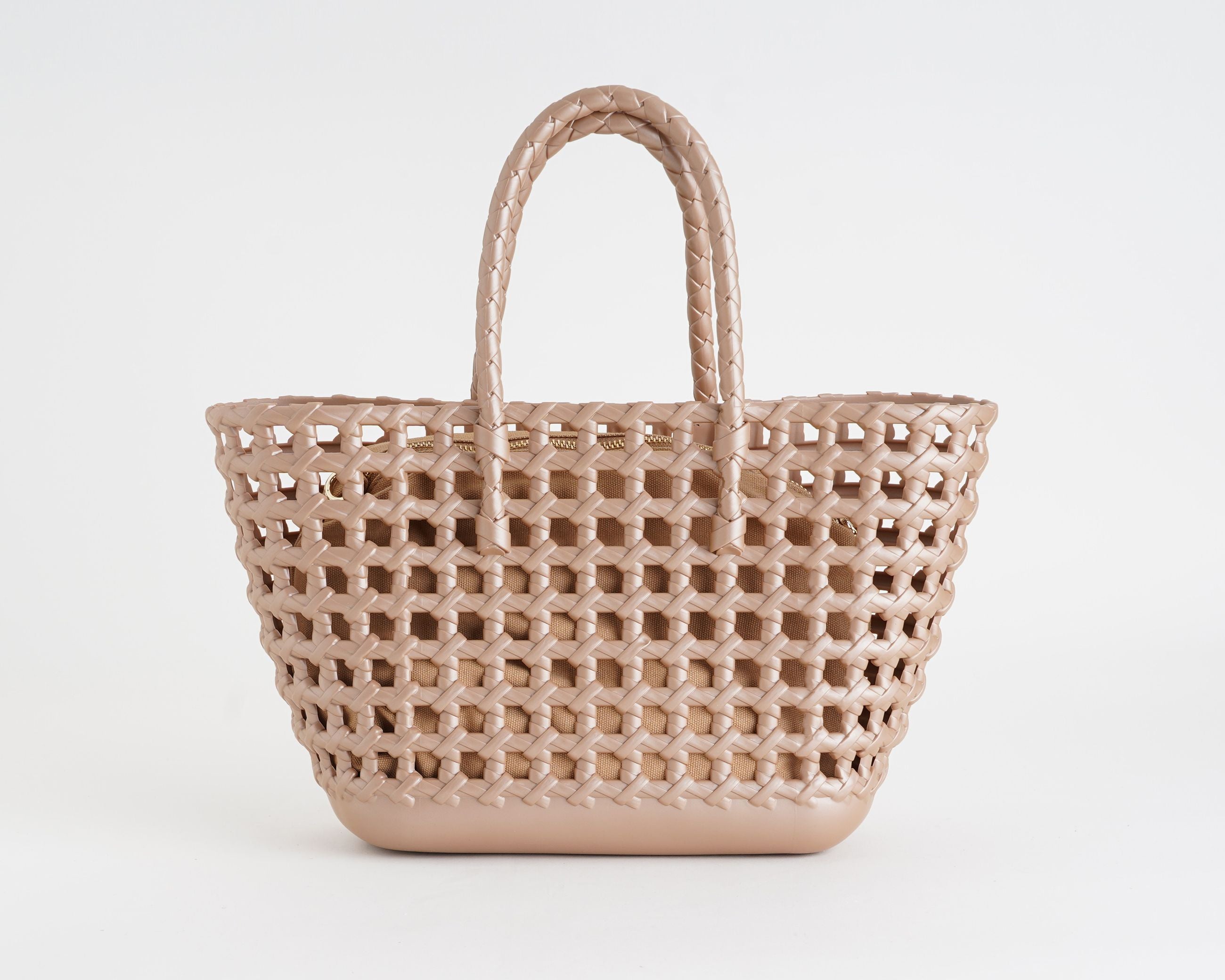 Shopper Bag Marc Ellis Flat Sunset Moka Mousse/Light Gold