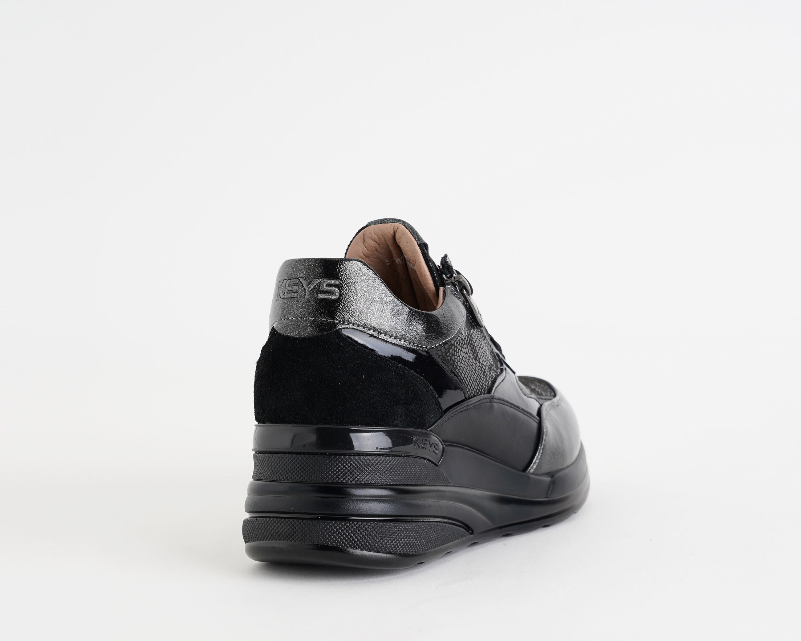 Sneakers con zeppa Keys K-11222 Nero