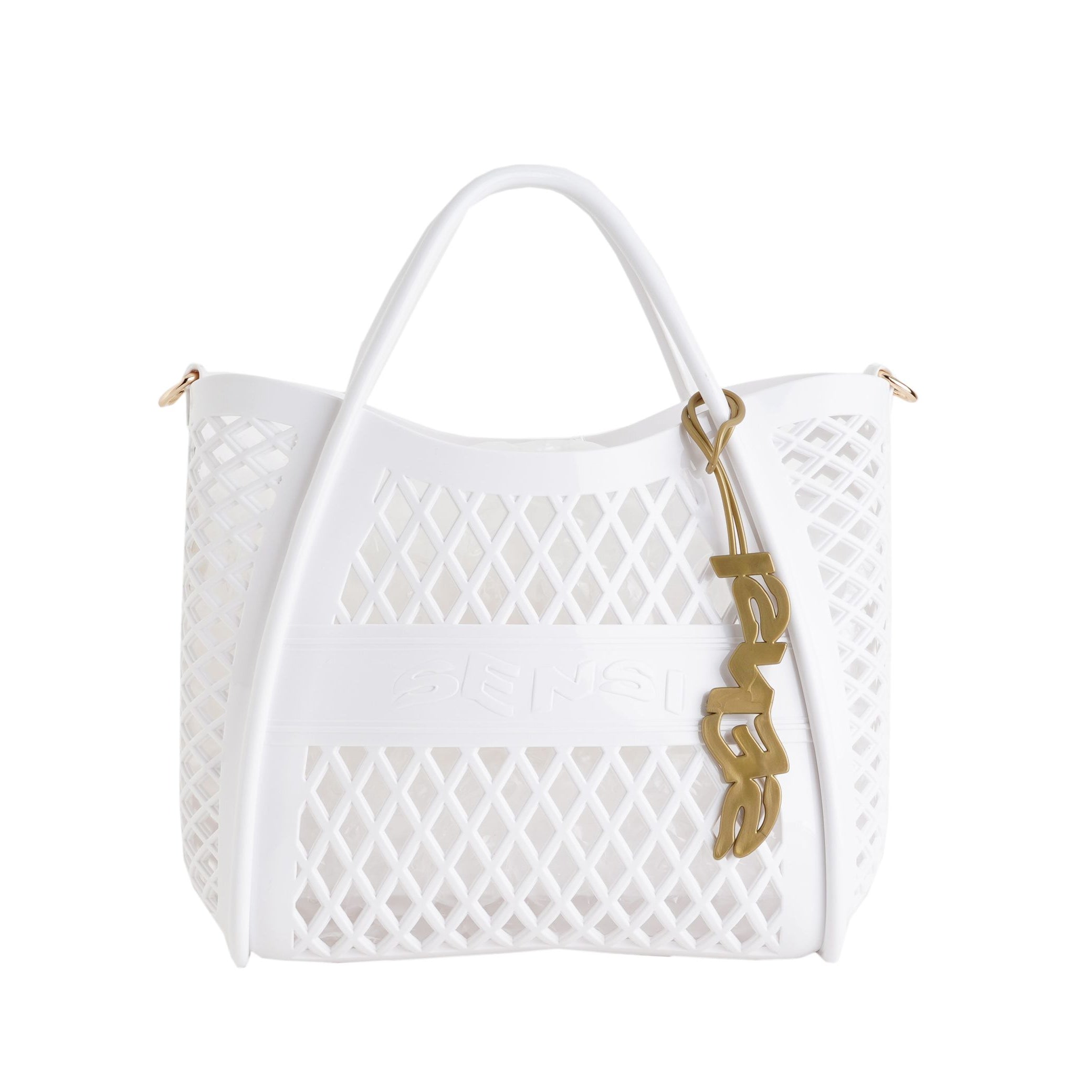 Borsa a mano Sensi 020/B Bianco
