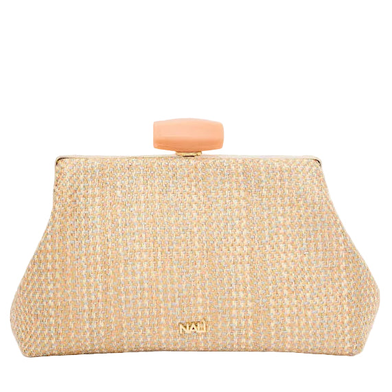 Clutch Nalì Julia GMPC0048 in tessuto Arancio