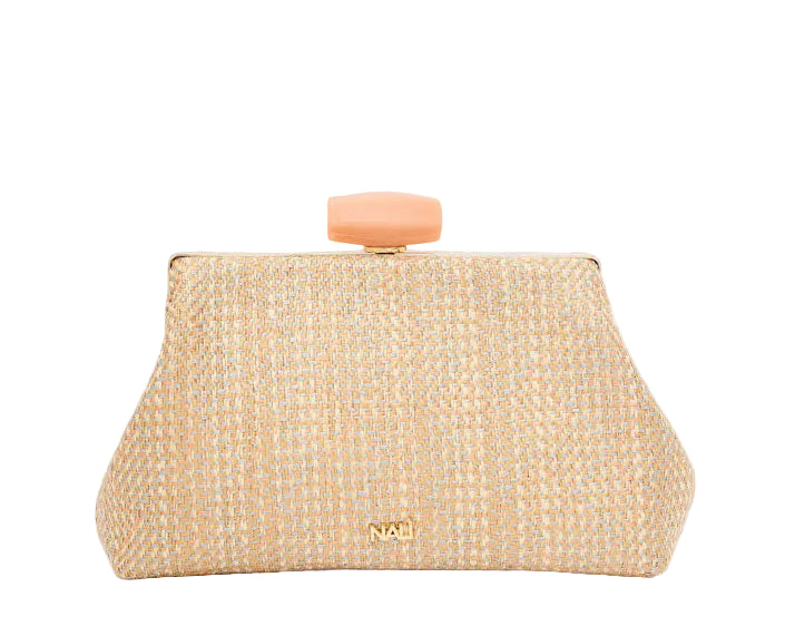 Clutch Nalì Julia GMPC0048 in tessuto Arancio