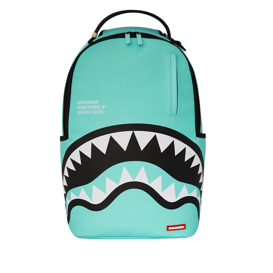 Zaino SPRAYGROUND Shark Central Aqua Dlxsv 910B7015NSZ Unisex Uomo Donna