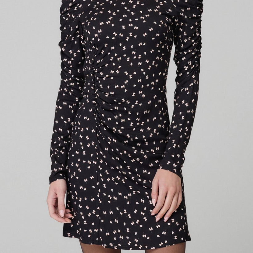 Abito corto MAR DE MARGARITAS MMABW01270 Papillon Nero Donna