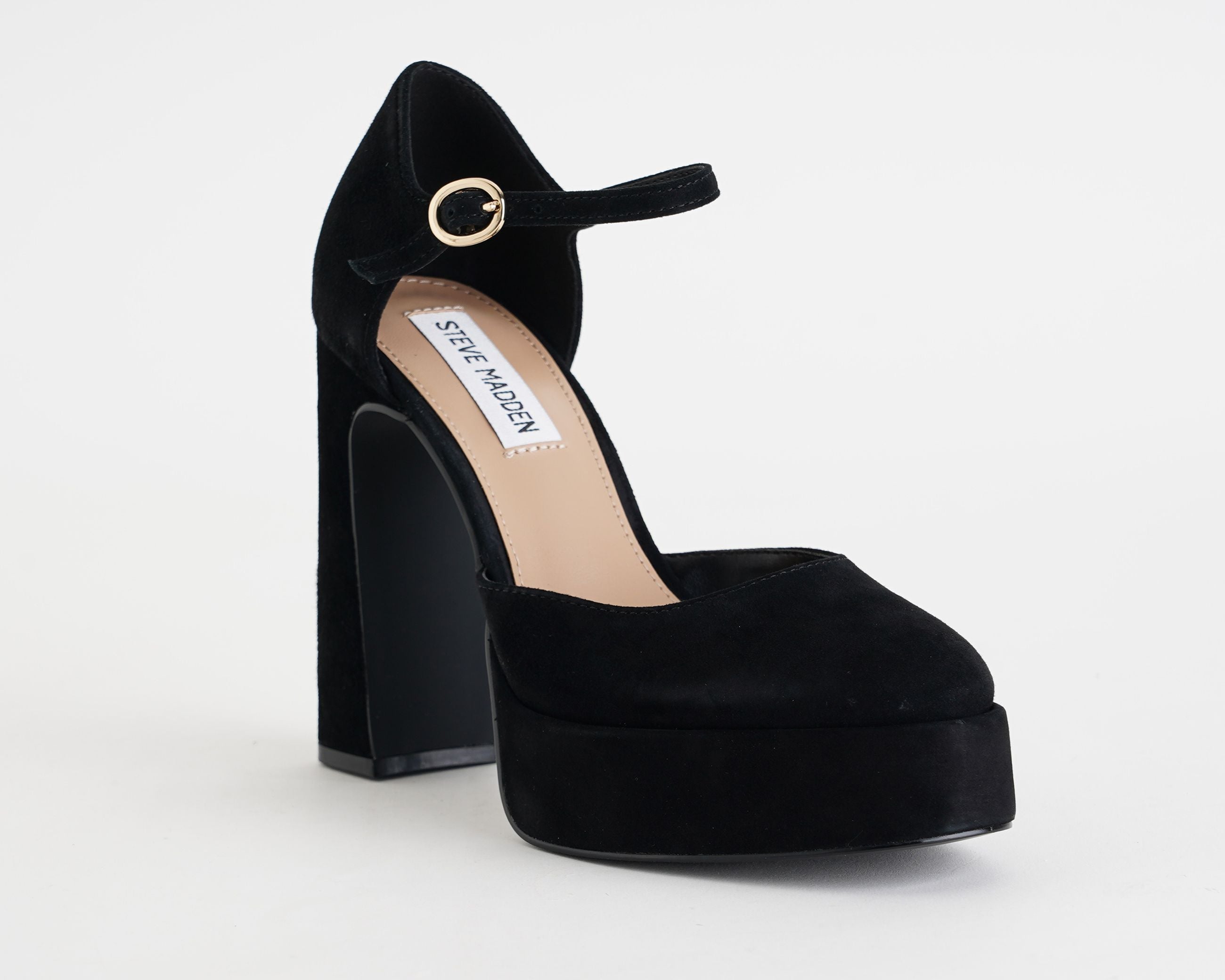 Sandali Steve Madden SMSLEXIE-15 Black Suede