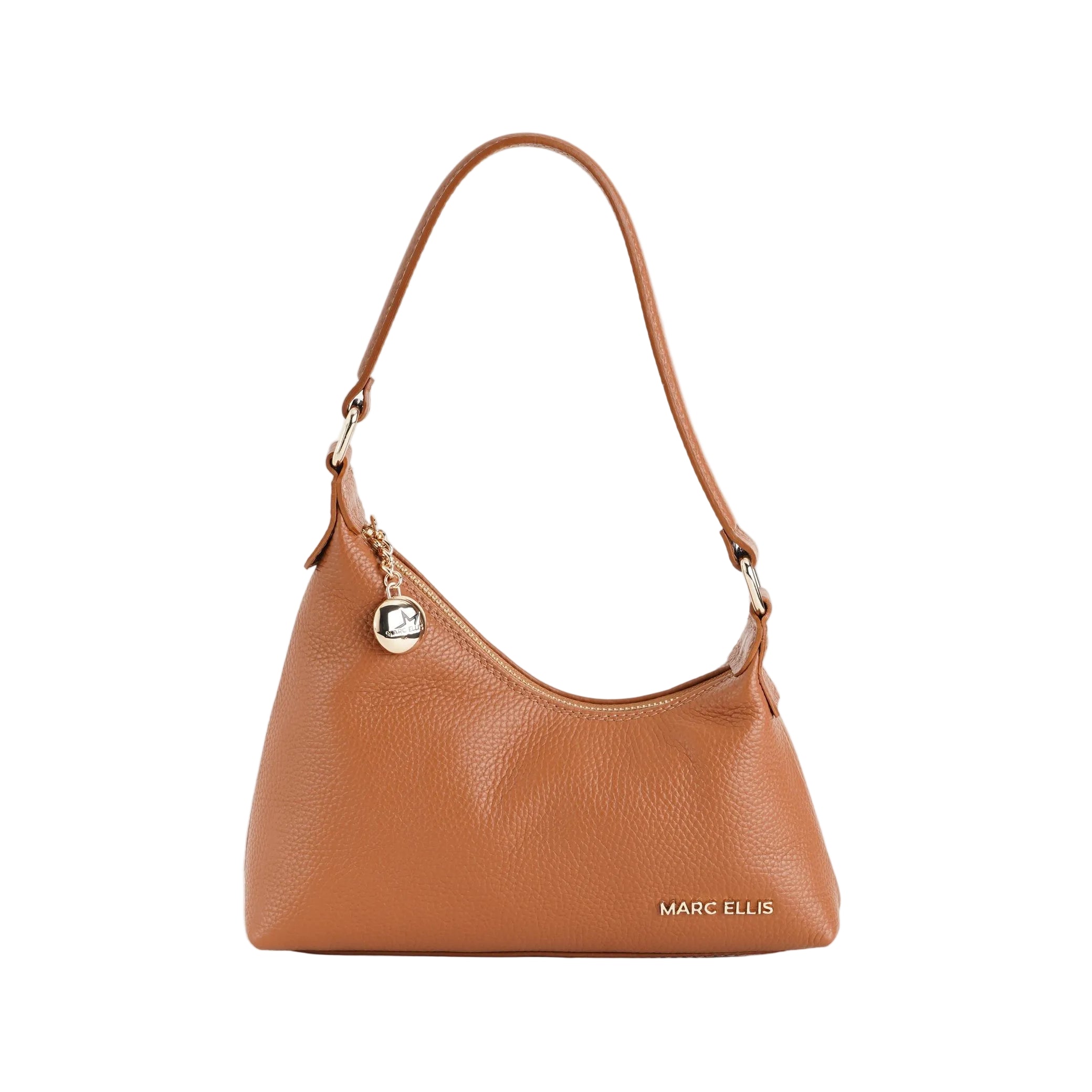 Borsa a spalla Marc Ellis Wynn S Do Lt Tan Gold