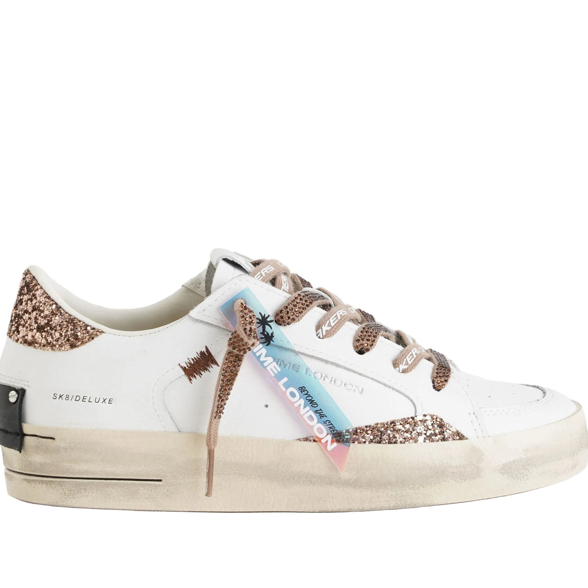 Sneakers Crime London Almond Drizzle 23104AA9 White Donna