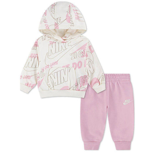 Tuta NIKE Fleece Infant 66N486 Rosa Unisex bambino