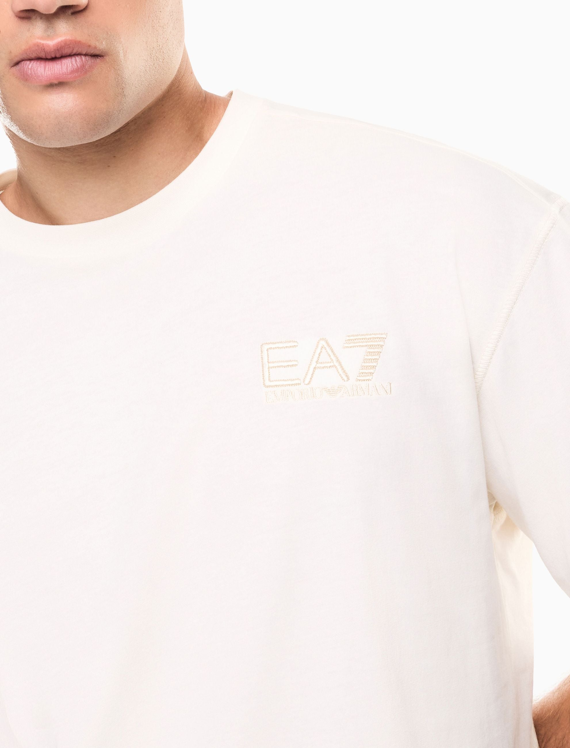T-Shirt AF22264 EA7 EMPORIO ARMANI colore Sugar Swizzle U0004