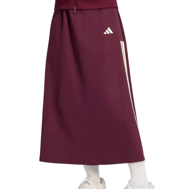 Gonna sportiva Adidas House of Tiro KR2774 Maroon/Ivory Donna
