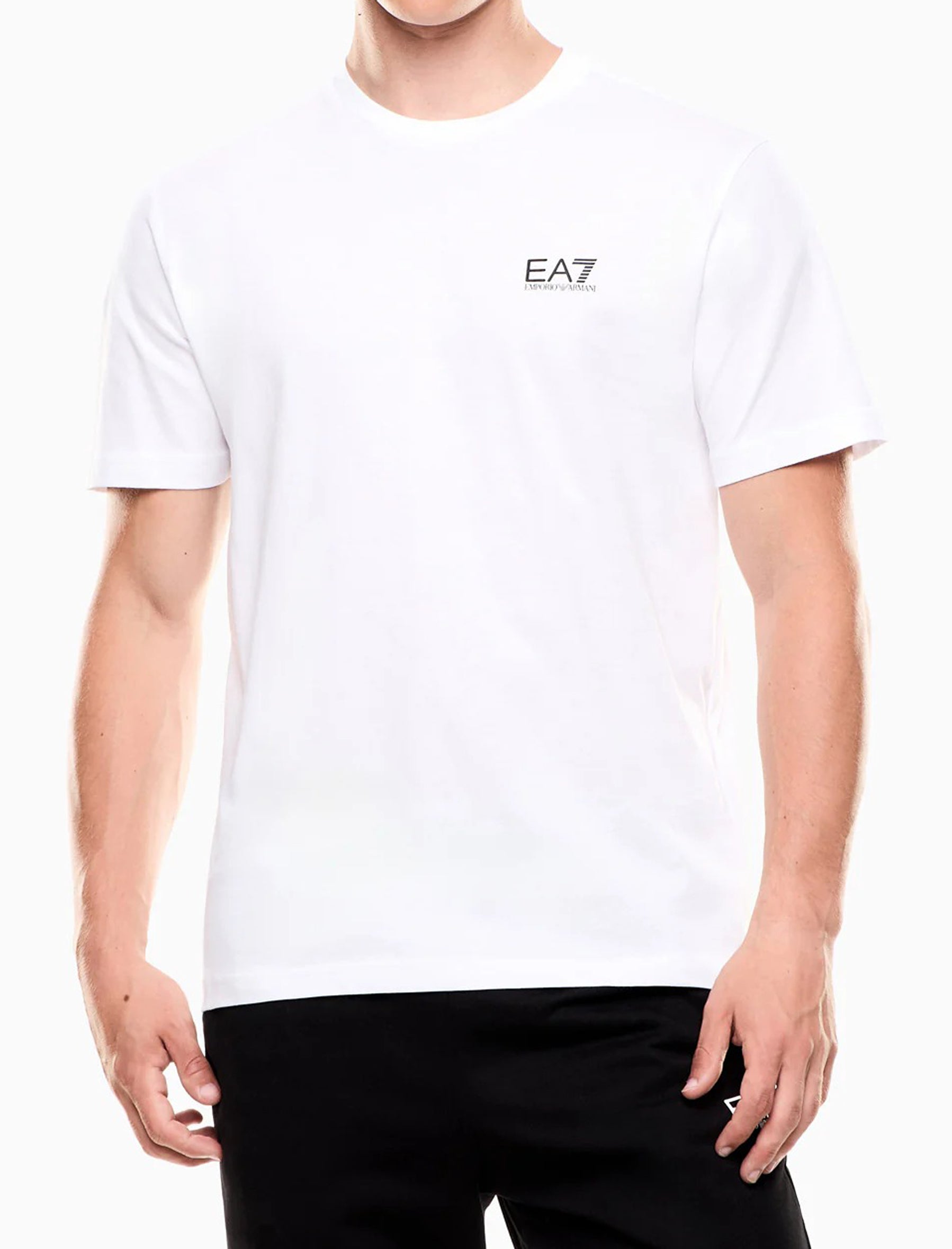 T-Shirt AF10375 EA7 EMPORIO ARMANI colore White Black M0003
