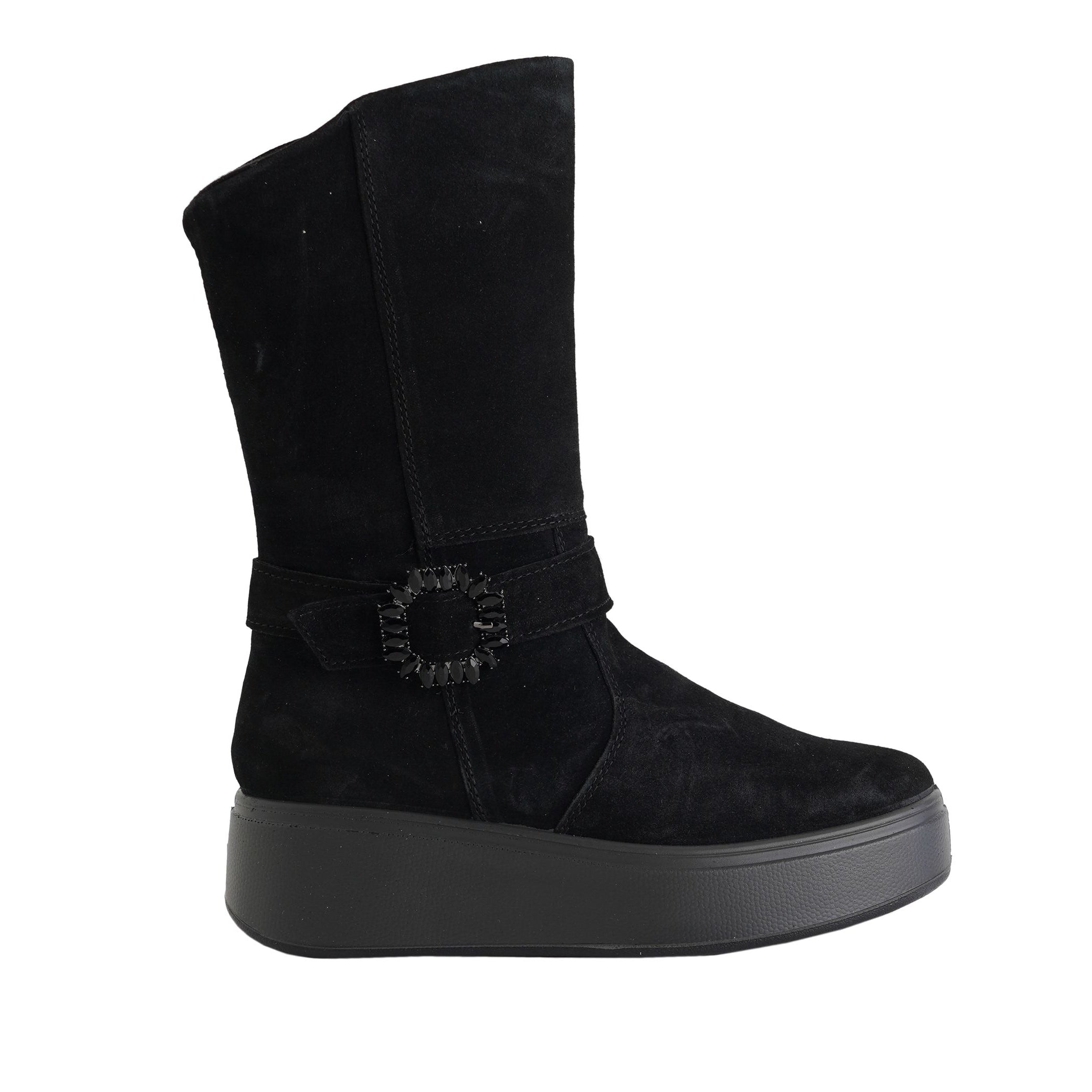 Stivali con platform IGI&CO 8671300 Nero Donna