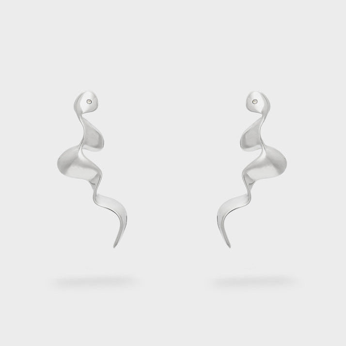 Orecchini Nalì Waves DWOR0228 Argento