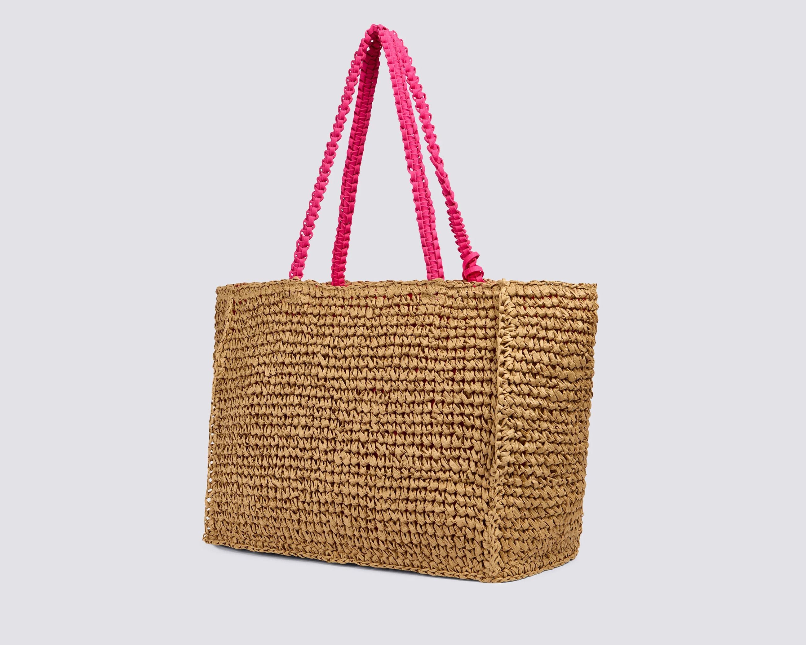 Shopping Bag Sundek Wina in Paper Straw AW029ABPA100 Durian